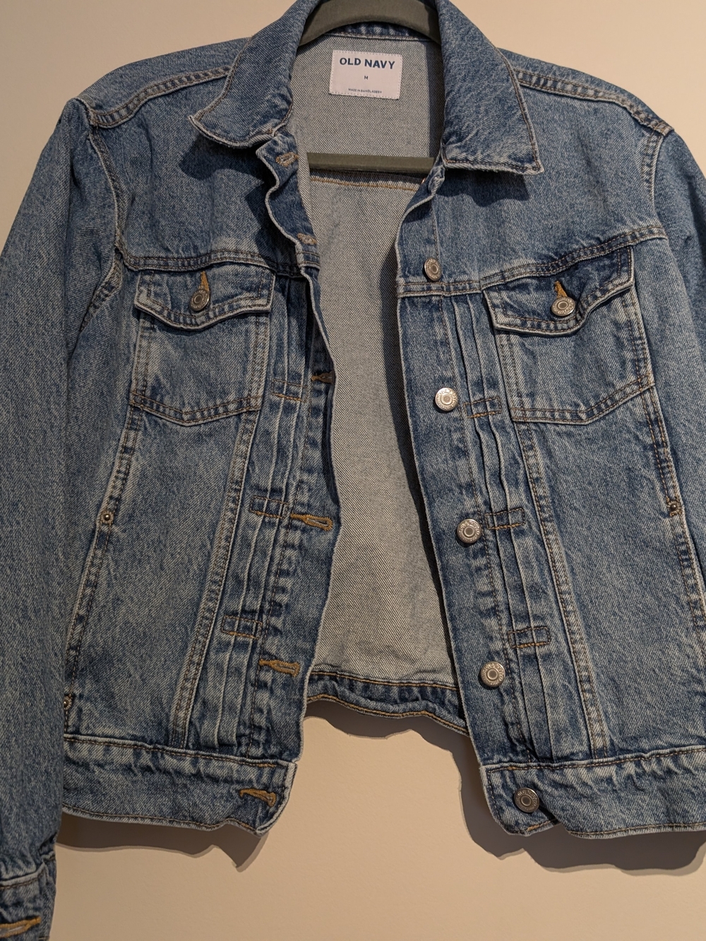 Old Navy Light Wash Denim Jacket - Light Blue
